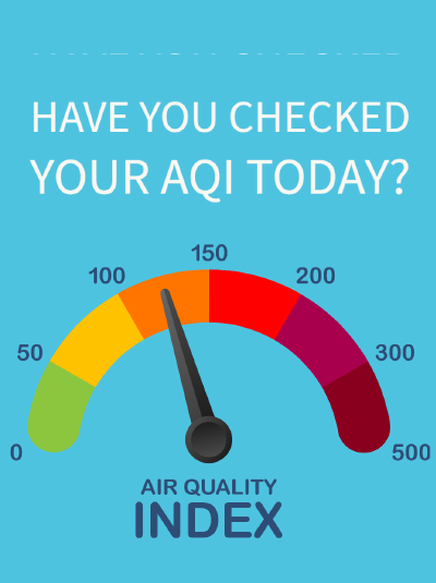 Poor AQI usually means poor IAQ as well
